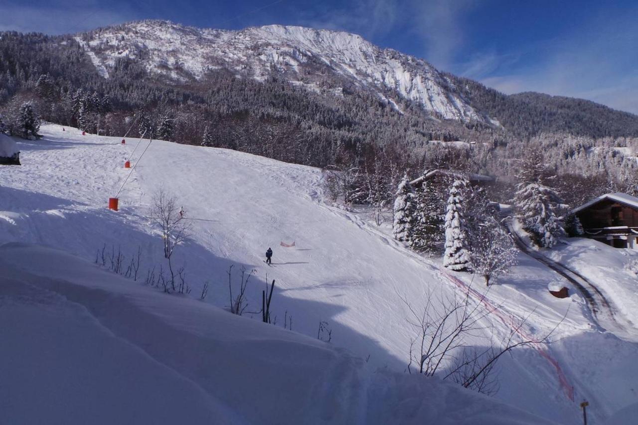 Spacious And Stylish Flat At The Foot Of The Mont-Blanc Ideal For Ski In Ski Out Les Houches Bagian luar foto