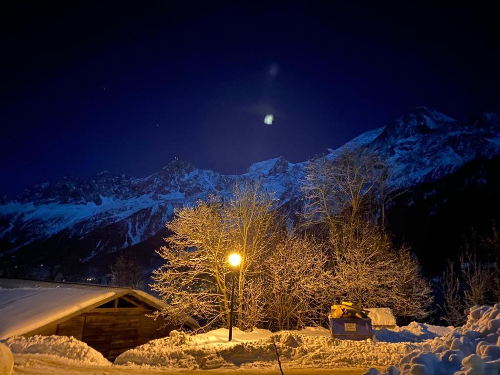 Spacious And Stylish Flat At The Foot Of The Mont-Blanc Ideal For Ski In Ski Out Les Houches Bagian luar foto